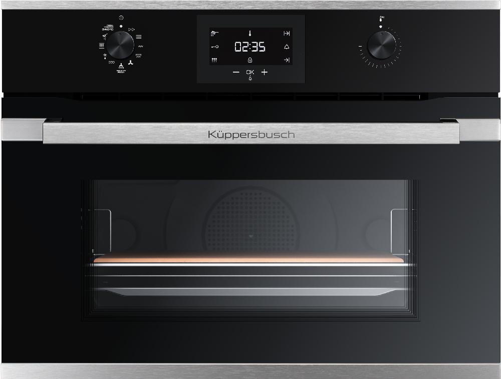 Компактный духовой шкаф с пиролизом Kuppersbusch CBP 6332.0 S1 Stainless Steel