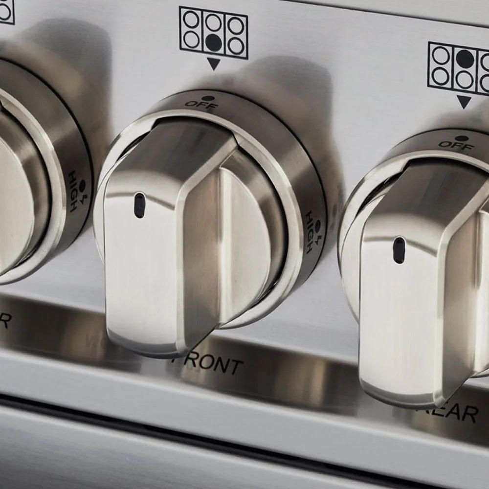 Варочный центр Master 90 см, 6 газовых конфорок и два шкафа MAS96L2EXT